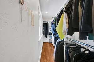 Primary bedroom closet