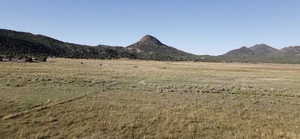 View of mountain feature featuring a rural view