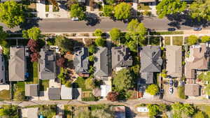 Aerial view of property