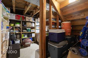View of storage room