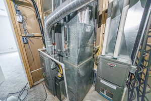 View of utility room