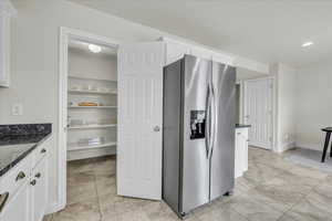 Pantry with visible vents