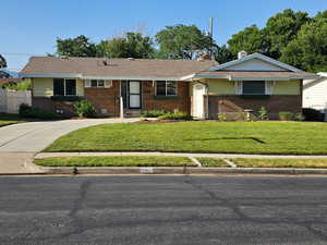 Front of the home.  Front faces north