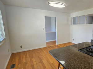 Kitchen dining area room for a table