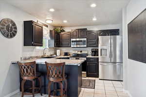 Kitchen with brand new appliances