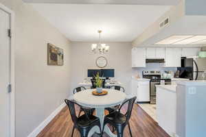 Dining space