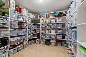 View of storage area