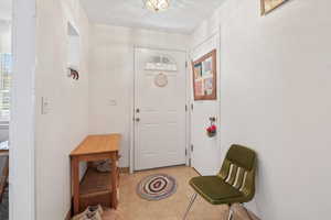 View of foyer