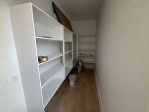 View of storage area