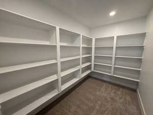 View of storage area