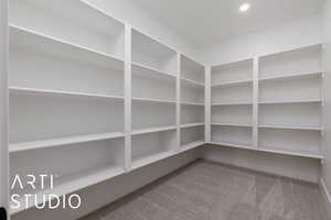 View of storage area