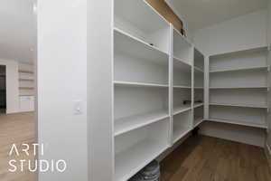 View of storage area