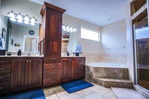 Primary Bathroom with jetted tub