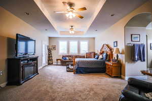 Primary Bedroom, oversized with sitting area