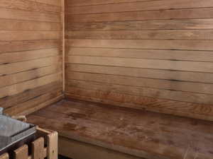 View of sauna