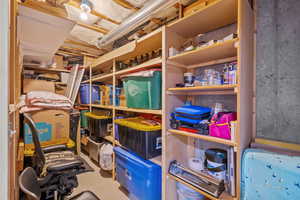 View of storage