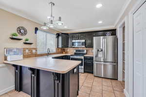 Stainless steel appliances