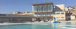 Large community pool and clubhouse
