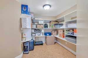 Lots of storage space