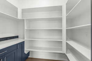 View of butler's pantry