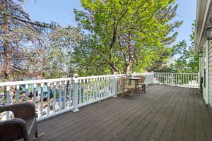 Large Trex deck with loads of shade