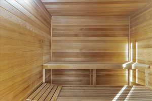 View of sauna / steam room