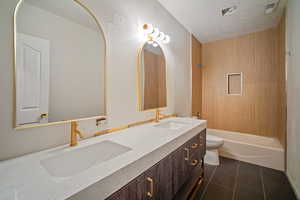 Freshly remodeled bathroom