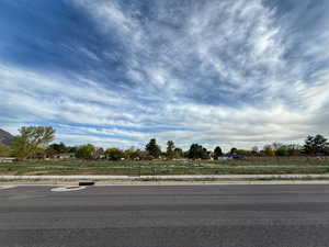View of road featuring curbs and sidewalks