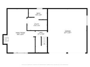 Floor Plan Lower level