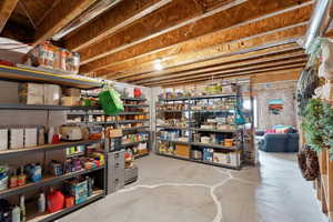 View of storage