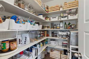 View of storage area