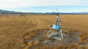 Exterior space featuring a rural view and a mountain view