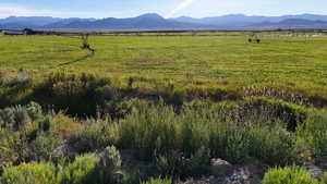 Mountain view featuring rural landscape