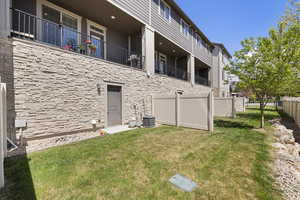 View of property with fence