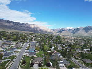 Spacious corner lot with stunning views of the valley and mountains from every angle.