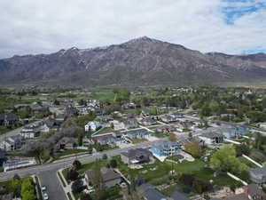 Spacious corner lot with stunning views of the valley and mountains from every angle.