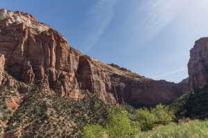 View of mountain background