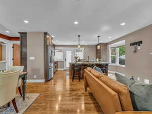 Walk in to classy, luxury, craftsman interior design
