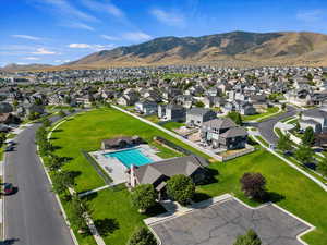 Neighborhood clubhouse with gym and pool.