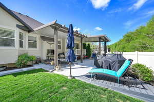 View of patio / terrace with fence