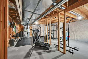 View of exercise area