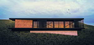 Build rendering for modern home