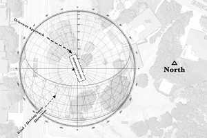 Map location for build site
