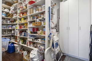 View of storage area