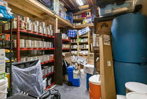 View of storage area