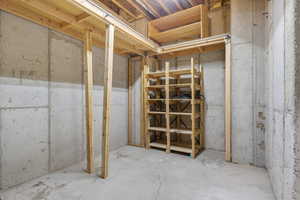 View of basement