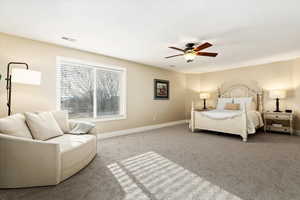 Oversized Master Bedroom