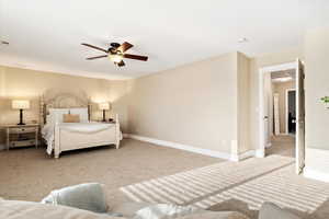 Oversized Master Bedroom