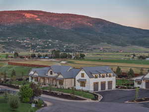 Property view of mountains featuring a rural view