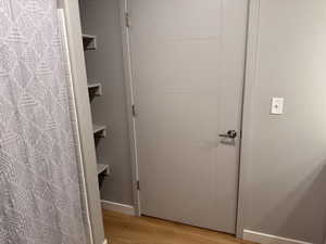 View of closet